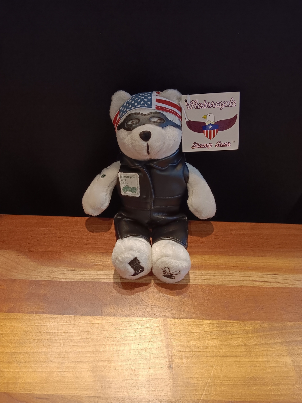 2003 Motorcycle Stamp Bear American USPS